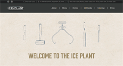 Desktop Screenshot of iceplantbar.com